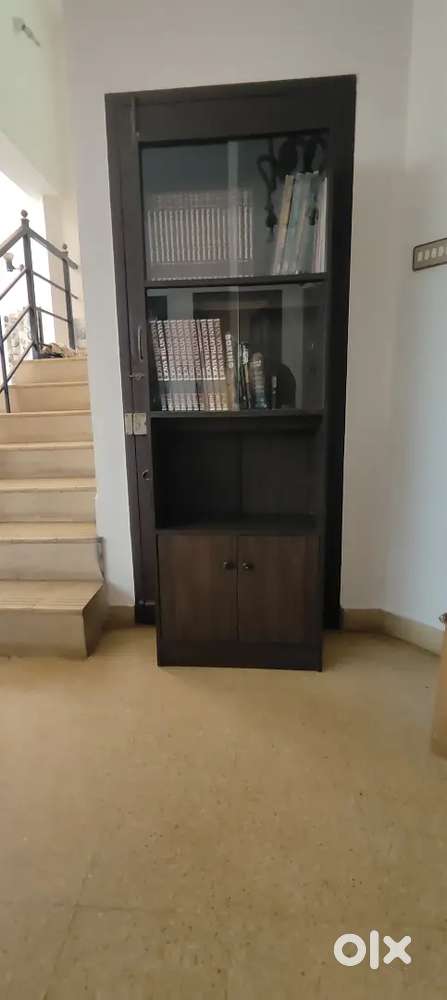 Engineered Wood Semi-Open BookShelf