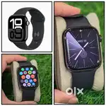 APPLE WATCH SERIES 8 - STAINLESS STEEL BLACK - 45MM DIAL - FULL KIT
