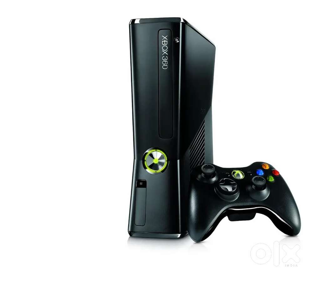 Xbox 360 with controller