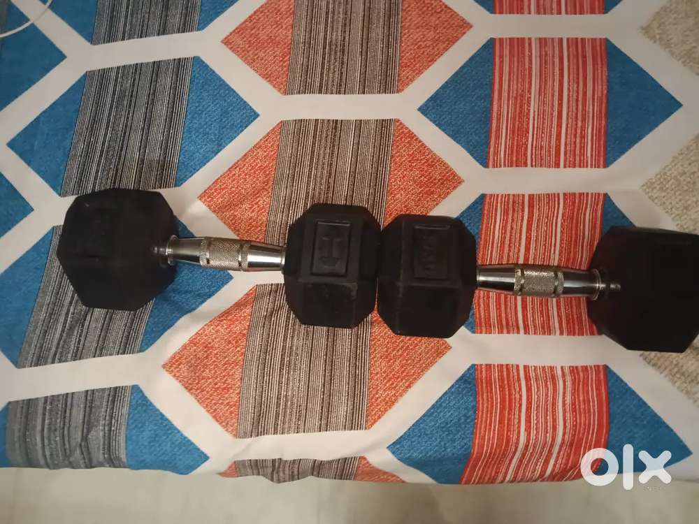 Hex Dumbells each 10kg