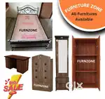 Steel folding Cots, Bed Mattress, Wooden Wardrobes, Pooja Stands Sales