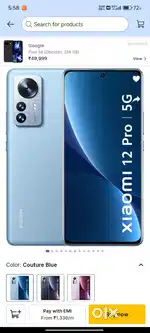 Xiaomi 12 pro just like new