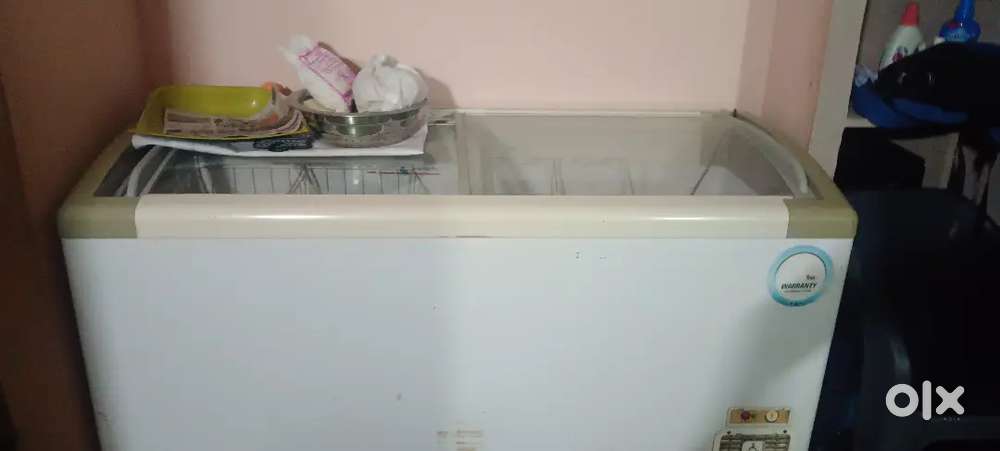 Shop ice cream fridge