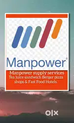Manpower consultancy services For Tea juice chat shops and Restaurants