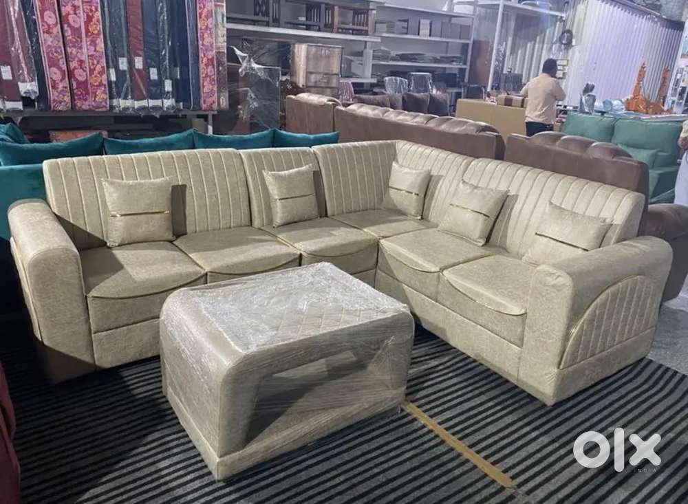 Premium quality L shape sofa set in starf premium Furniture