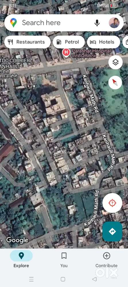 plot selling with house only for police officer