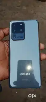 Samsang s20 ultra 12/128gb back Glass crak all working box only