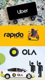 CAB AUTO BIKE  ATTACHMENT FOR UBER RAPIDO OLA