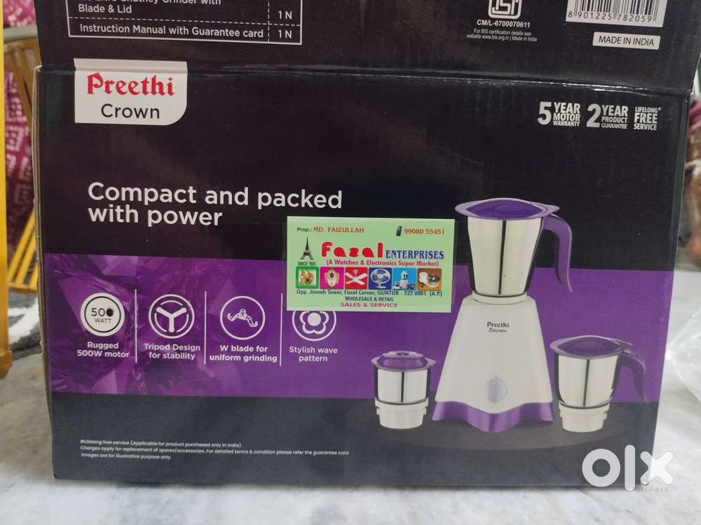 Preethi crown mixer