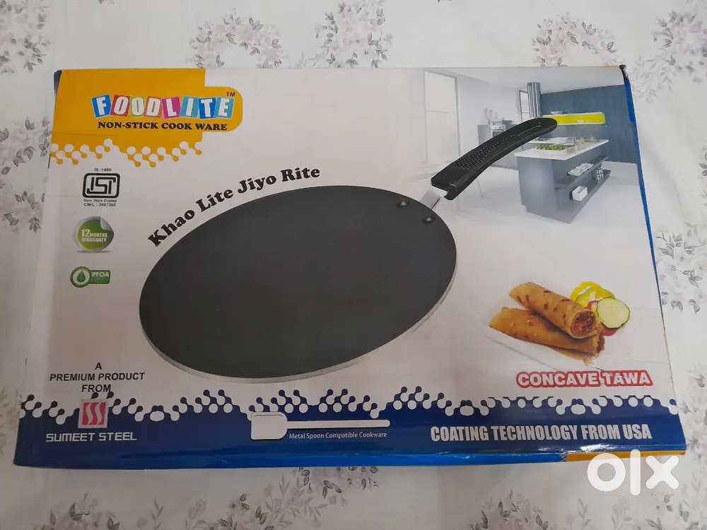 Non --Stick   Tawa.  FOOD   LITE ,  Sumeet   Steel ,  Brand   New.