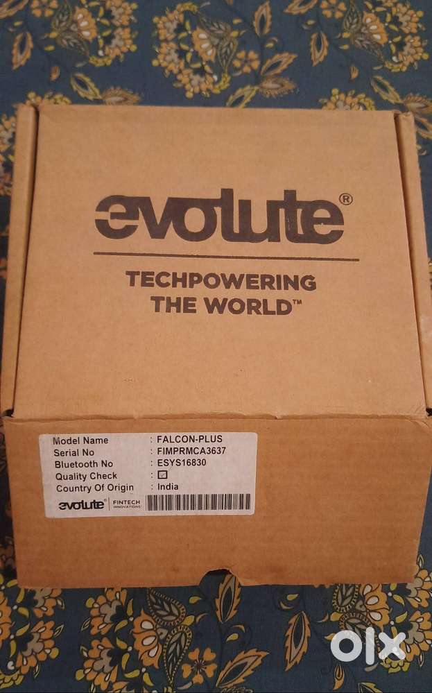 AEPS printer and thumb scanner - Evolute Falcon plus