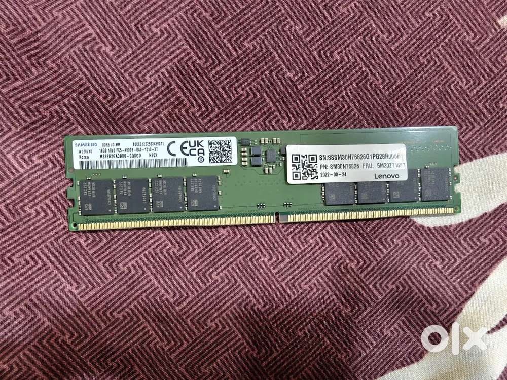 RAM 16GB DDR 5 4800MHz + DDR 4 8GB