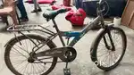 Hero ride on blue colour