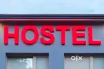 Hostel space for rent with 7 partitioned rooms & 2 washrooms in city.