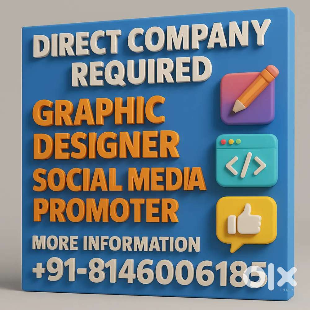 Direct company required graphic designer