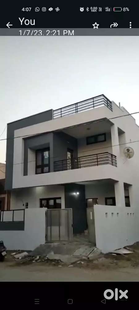 3 BHK independent house for rent for family