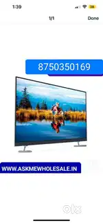 Brand new 48 inch O led tv with sound bar Alexa inbuilt wifi # 1617