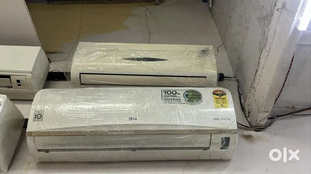 1 ton split AC good condition with warranty 1 year old