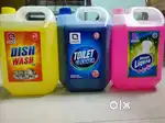 House keeping products dish wash+ toilet cleaner+liquid detergent