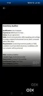 Inventory Auditor