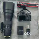 Canon 7D + Tamron 150-600 lens