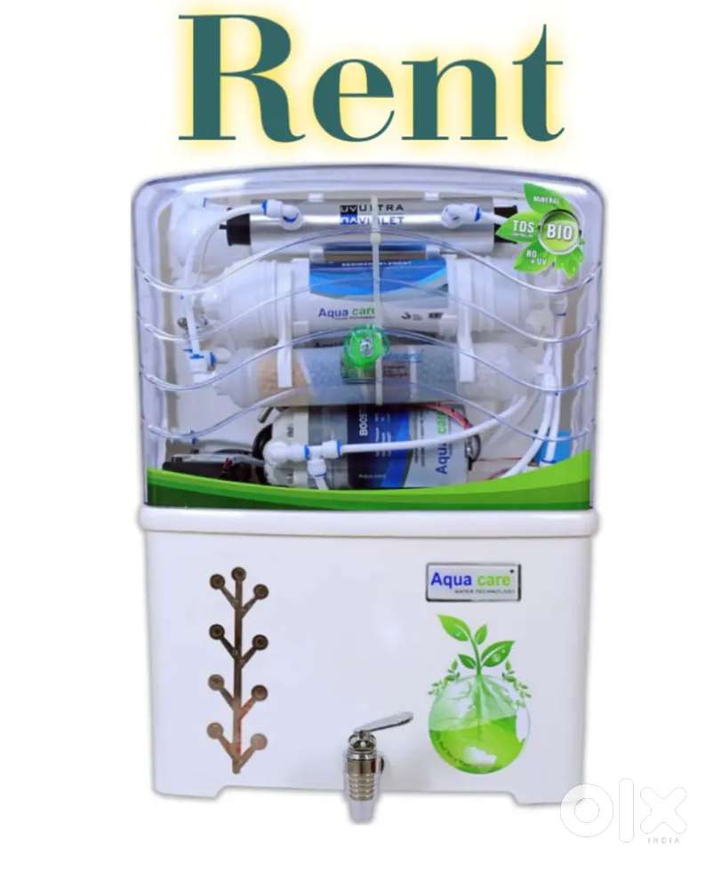 Ro water purifier available on rent