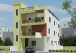 3 bhk flat for sell in akshardham colony main road modipuram meerut
