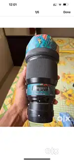Sigma 85mm 1.4 With Nikon Adapter mark ll