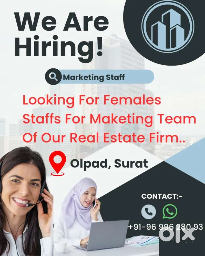 Female sales executive for construction firm