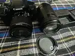 Canon 700d with dual lens
