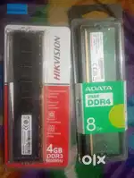 Ram for sale DDR3 4 gb and DDR4 8 GB