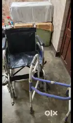 WHEEL CHAIR AND WALKER