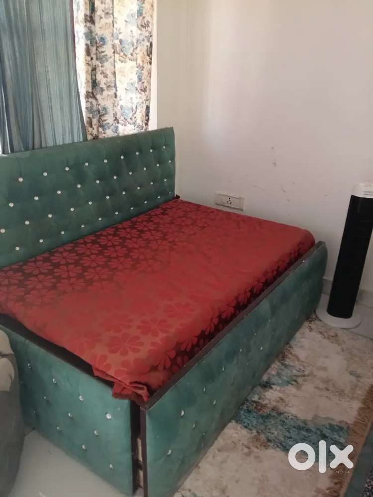 Sofa cum bed made of pure sheesham wood very heavy