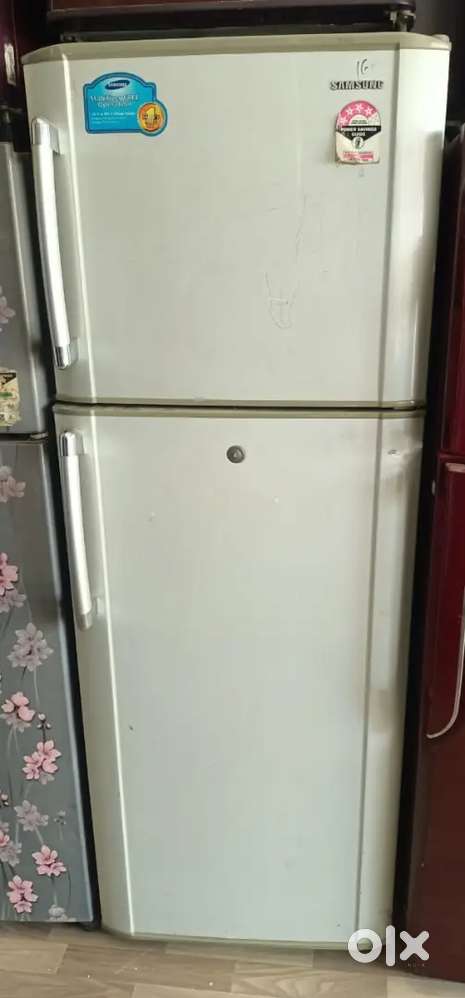 Samsung double door fridge 350 liters free home delivery.