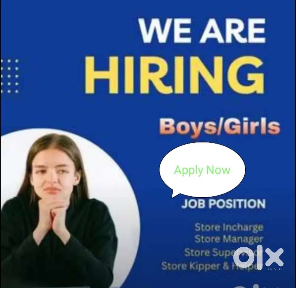 Full time job apply in helper store keeper supervisor

100% JOB HERE