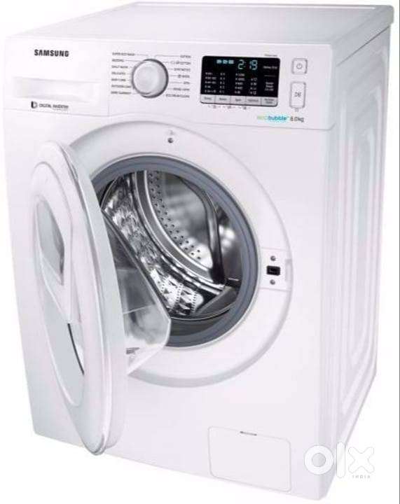Samsung 8 Kg Front Load Washing Machine (WW80K5210WW)