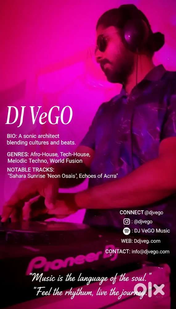 DJ programs TVM all over kerala
