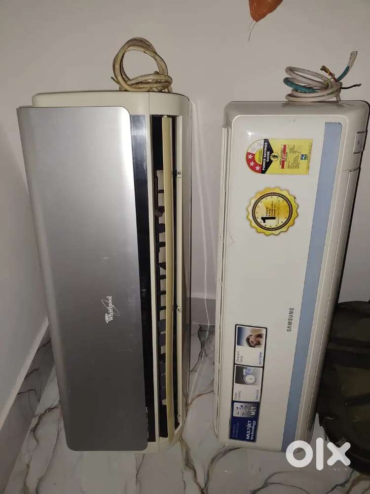 Whirlpool AC  pura set hai are sumsung ka v hai