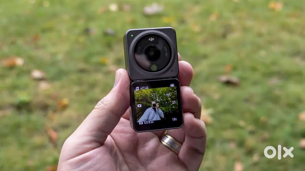 Dji action 2 4k motovlogging camera
