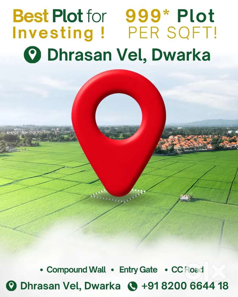 Best Plot for Investing Dhrasan Vel, Dwarka