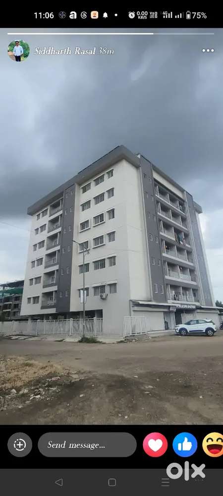 3BHK New 1stFloor Flat in LIC colony Deshmukh Nagar Latur For Sale