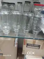 Glass jar in bulk