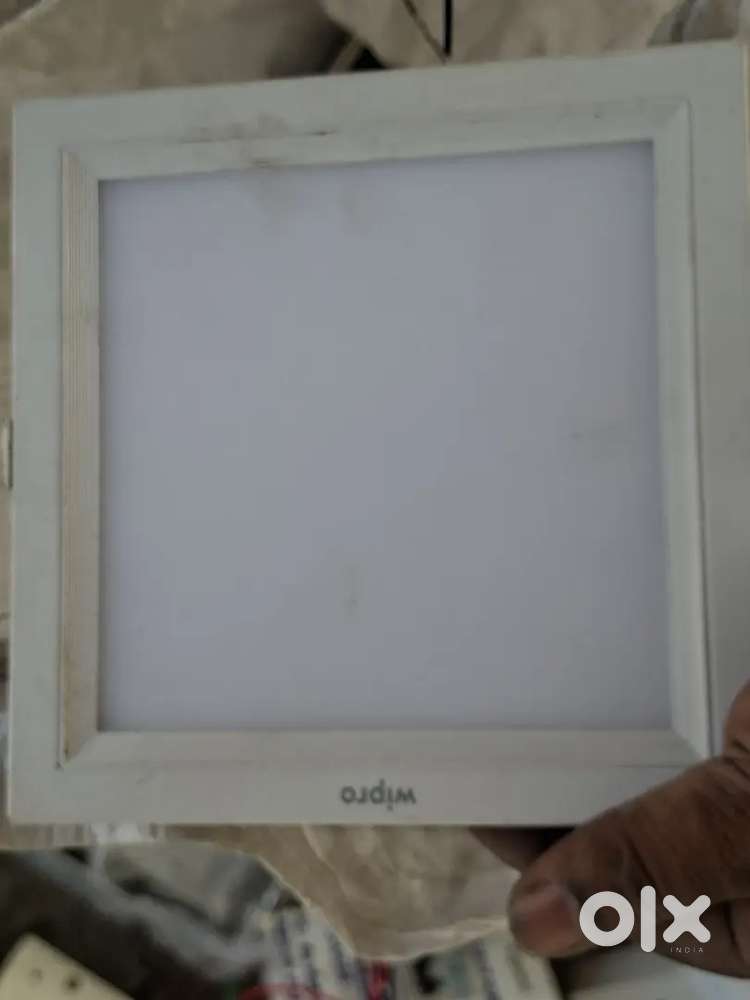 Wipro led downlight 12 watts metal body, 15 watts pvc body
