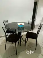 Dining table with chairs