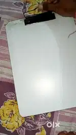 Exam clipboard white colour