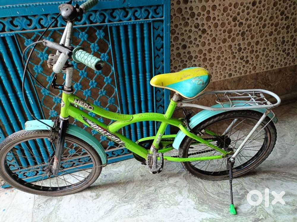 Hero Cycle kids children stand side tyres iron bell rack ride brakes