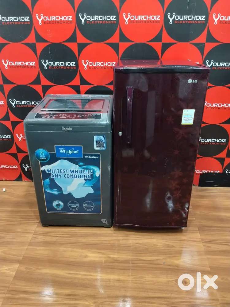 Buy second hand fridge and washing machine refurbished +free d elivery