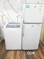 Samsung double door refrigerator & lg turbodrum washing machine*/*