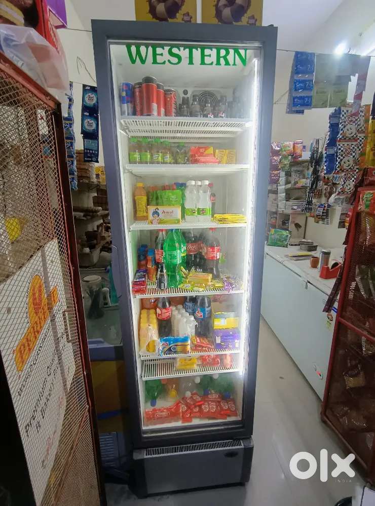 500 Litre Vertical Fridge with Glass Door for Sale