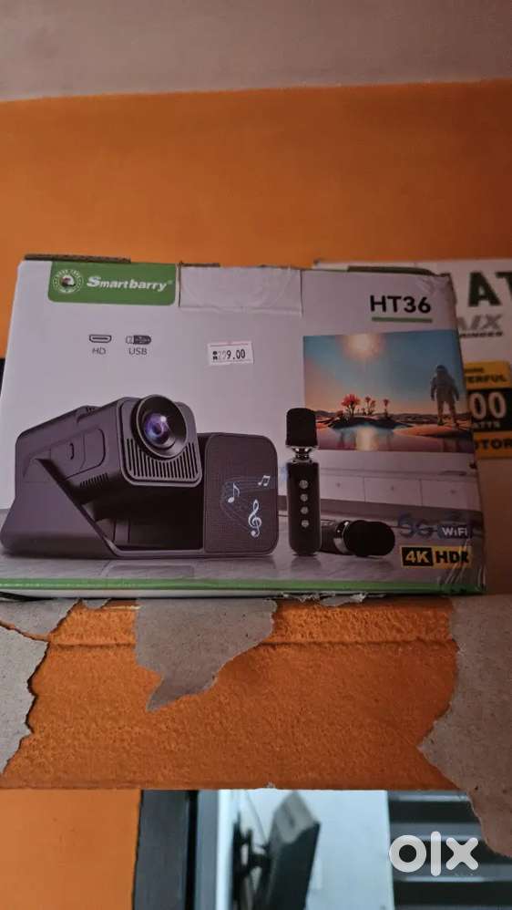 Smartbeery projector. 4k clarity